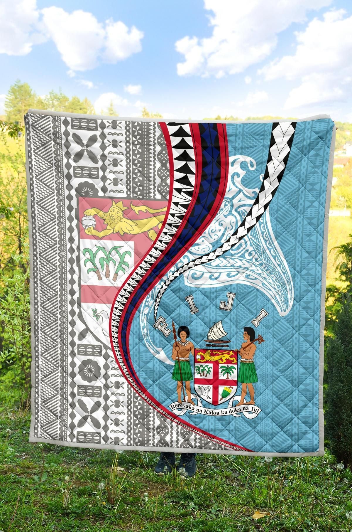 Fiji Premium Quilt Kanaloa Tatau Gen FJ
