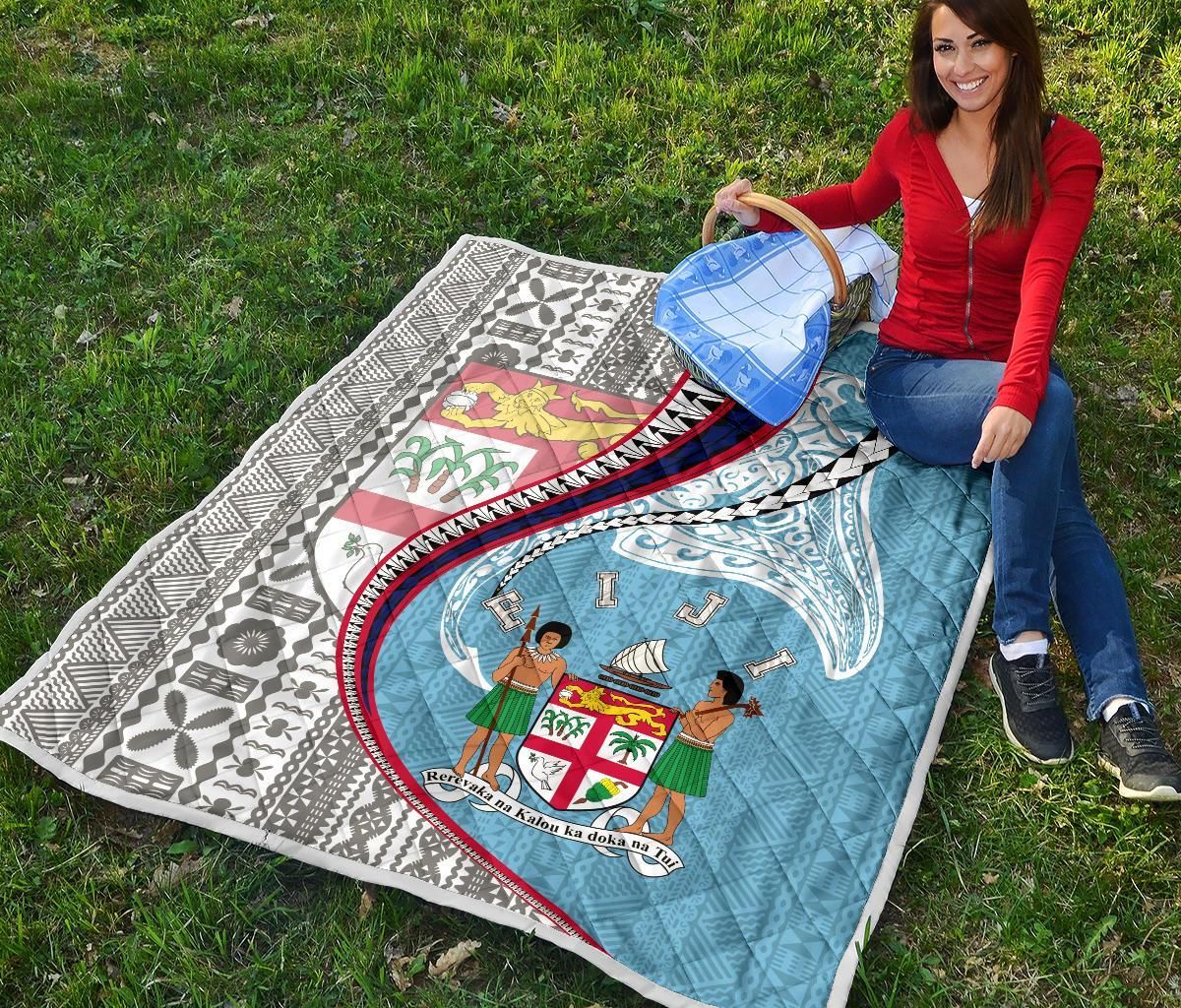 Fiji Premium Quilt Kanaloa Tatau Gen FJ