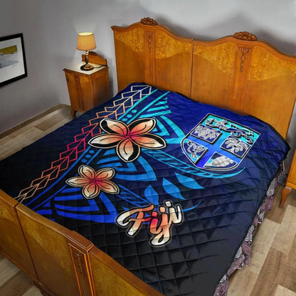 Fiji Premium Quilt - Vintage Tribal Mountain