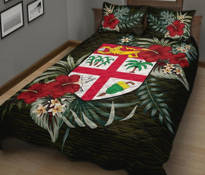 Fiji Polynesian Quilt Bed Set - Special Hibiscus