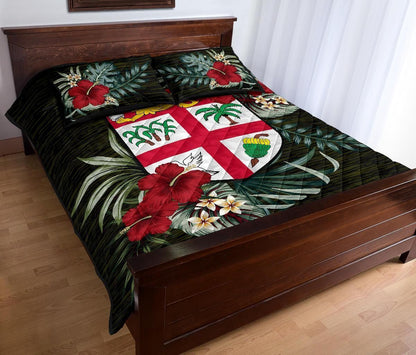 Fiji Polynesian Quilt Bed Set - Special Hibiscus