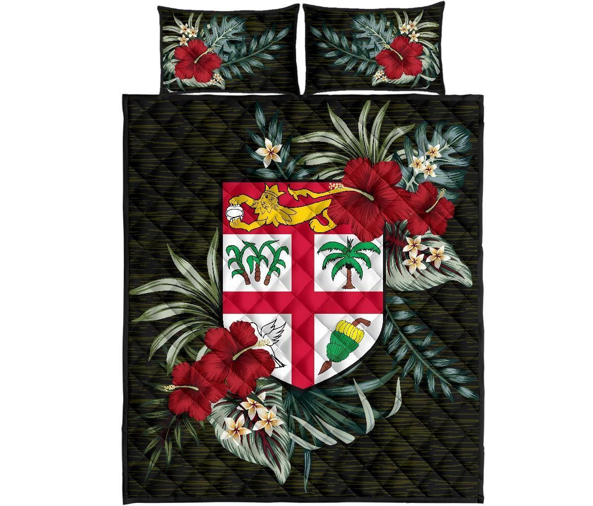 Fiji Polynesian Quilt Bed Set - Special Hibiscus