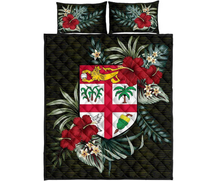 Fiji Polynesian Quilt Bed Set - Special Hibiscus