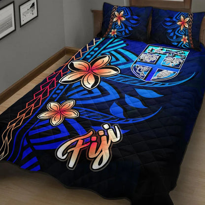 Fiji Quilt Bed Set - Vintage Tribal Mountain