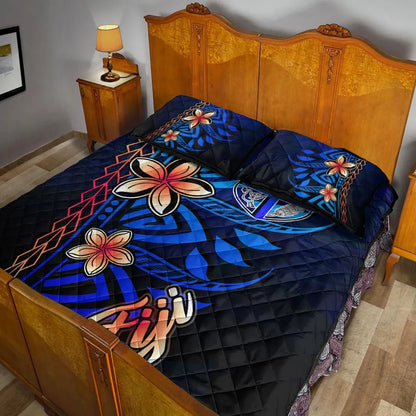 Fiji Quilt Bed Set - Vintage Tribal Mountain