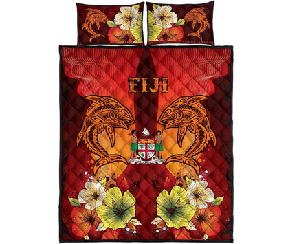 FIji Quilt Bed Sets - Tribal Tuna Fish