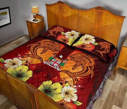 FIji Quilt Bed Sets - Tribal Tuna Fish