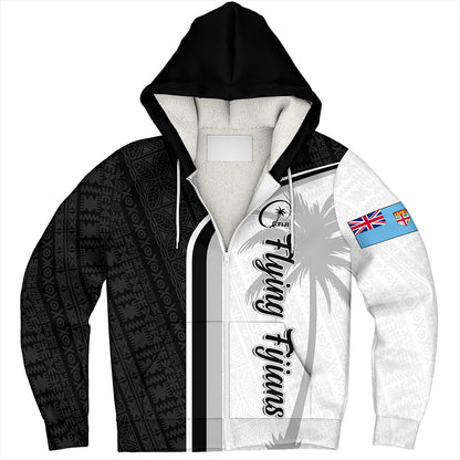 Fiji Sherpa Hoodie Rugby Masi Flying Fijians Style