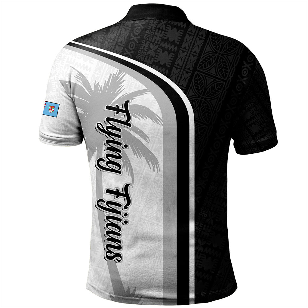 Fiji Polo Shirt Rugby Masi Flying Fijians Style
