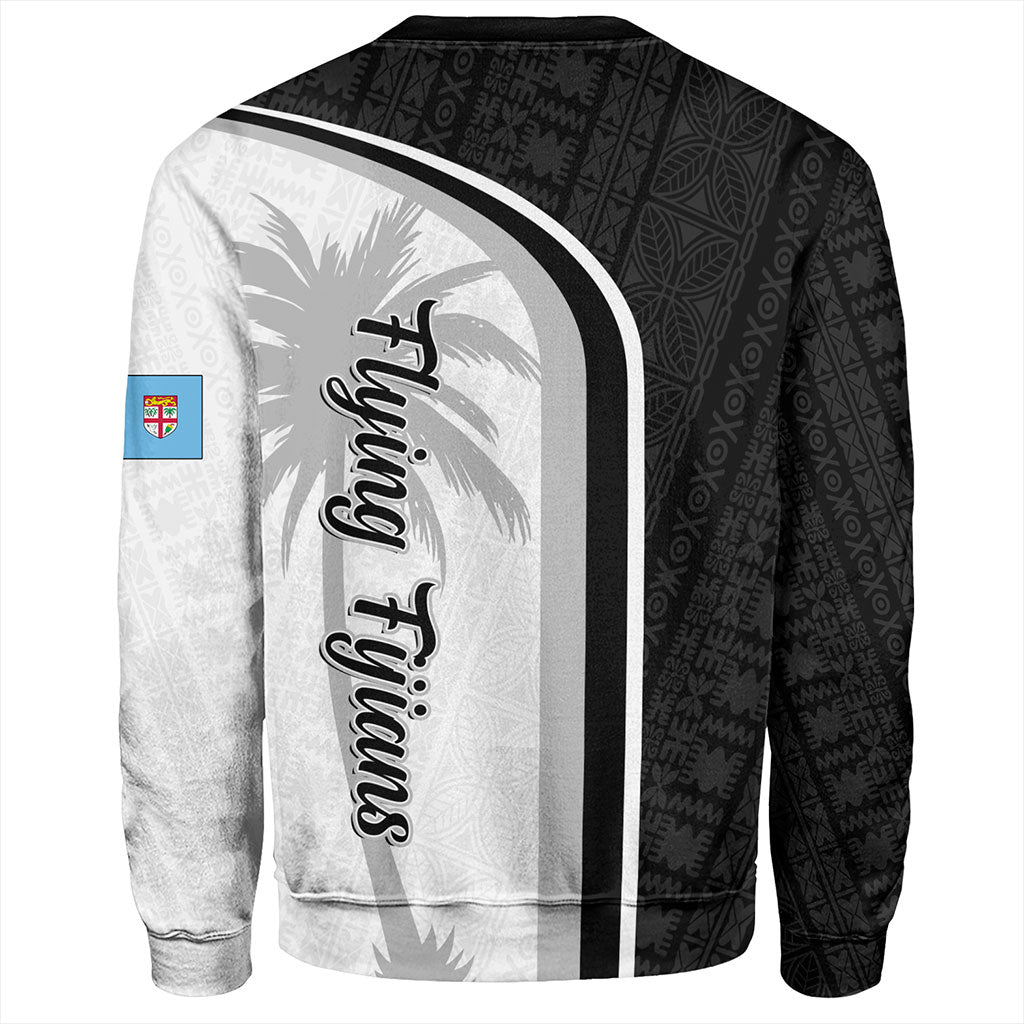 Fiji Sweatshirt Rugby Masi Flying Fijians Style