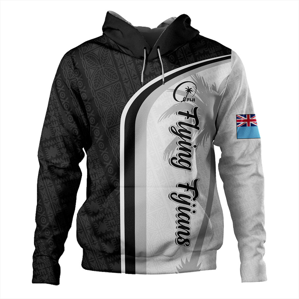Fiji Hoodie Rugby Masi Flying Fijians Style