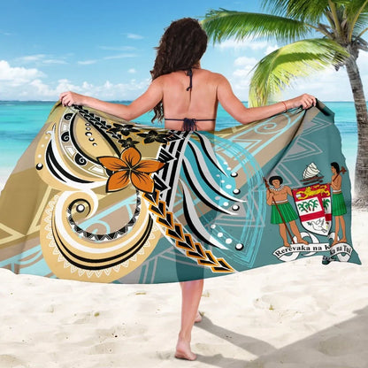 Fiji Sarong - Flower Ribons