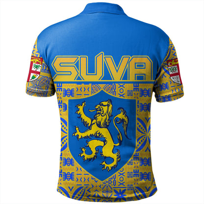 Fiji Polo Shirt Suva Lion Simple Style