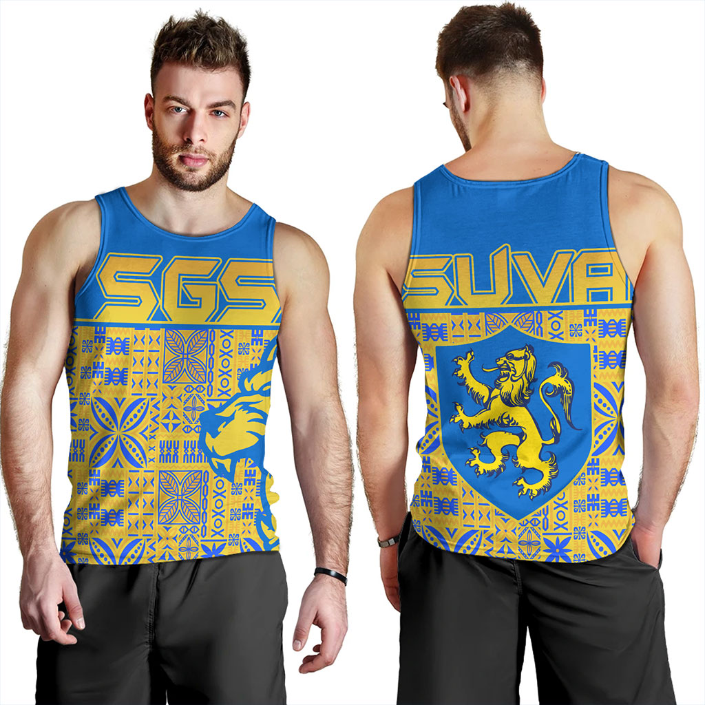 Fiji Tank Top Suva Lion Simple Style