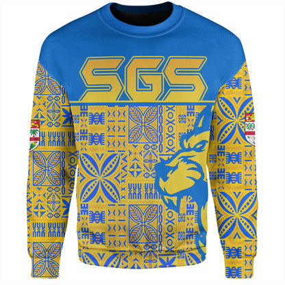 Fiji Sweatshirt Suva Lion Simple Style