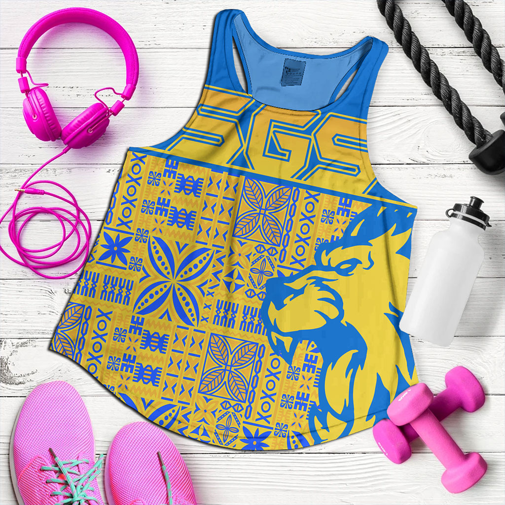 Fiji Women Tank Suva Lion Simple Style