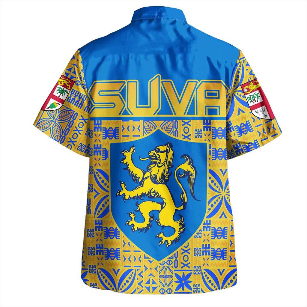 Fiji Hawaiian Shirt Suva Lion Simple Style