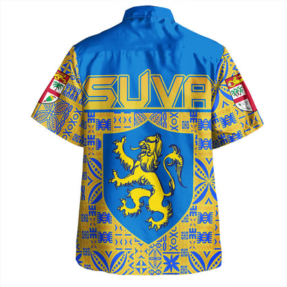 Fiji Hawaiian Shirt Suva Lion Simple Style