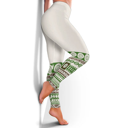 Fiji Legging Tapa Pattern
