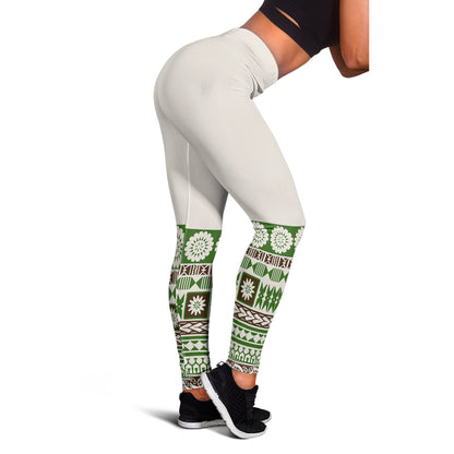 Fiji Legging Tapa Pattern