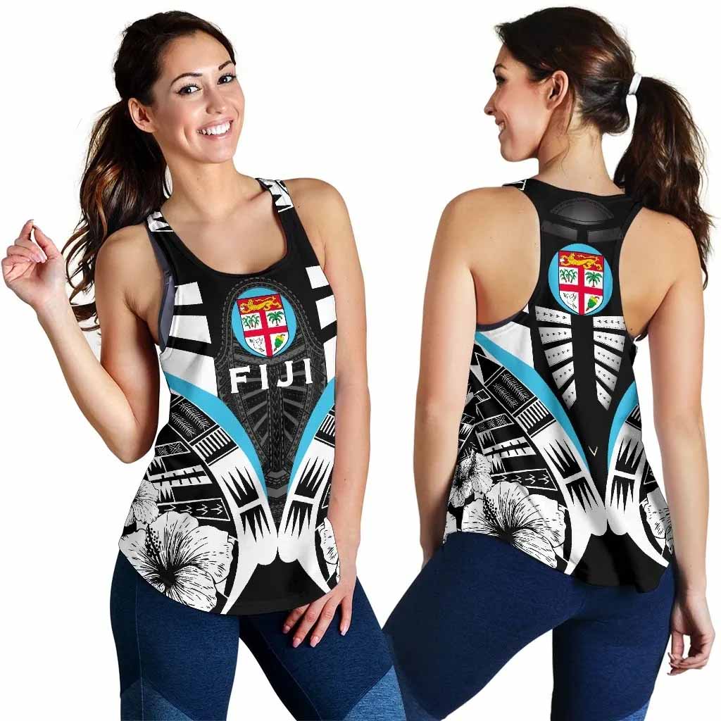Fiji Tattoo Racerback Tank Hibiscus