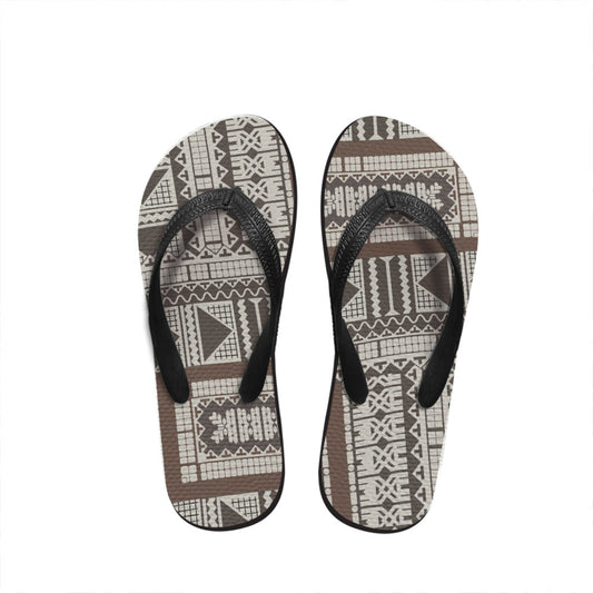 Fiji Flip Flop Tapa Pattern