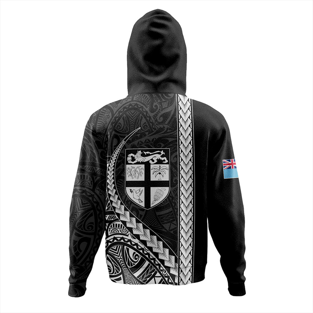 Fiji Hoodie Tribal Melanesian Coat Of Arms