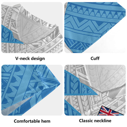 Fiji Rugby Jersey Polynesian Tattoo Flag And Coat Of Arms