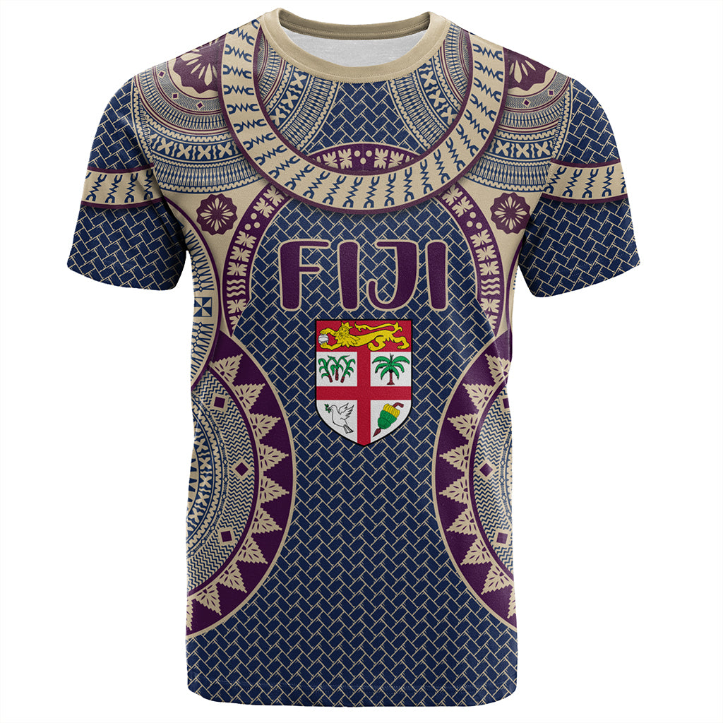 Fiji T-Shirt Bula Pattern Circle