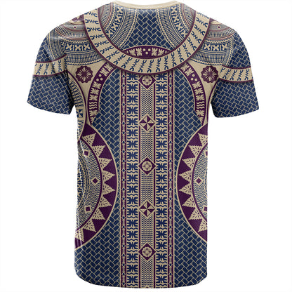 Fiji T-Shirt Bula Pattern Circle