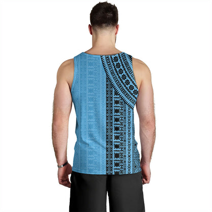 Fiji Tank Top Bula Pattern Half Concept