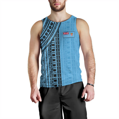 Fiji Tank Top Bula Pattern Half Concept