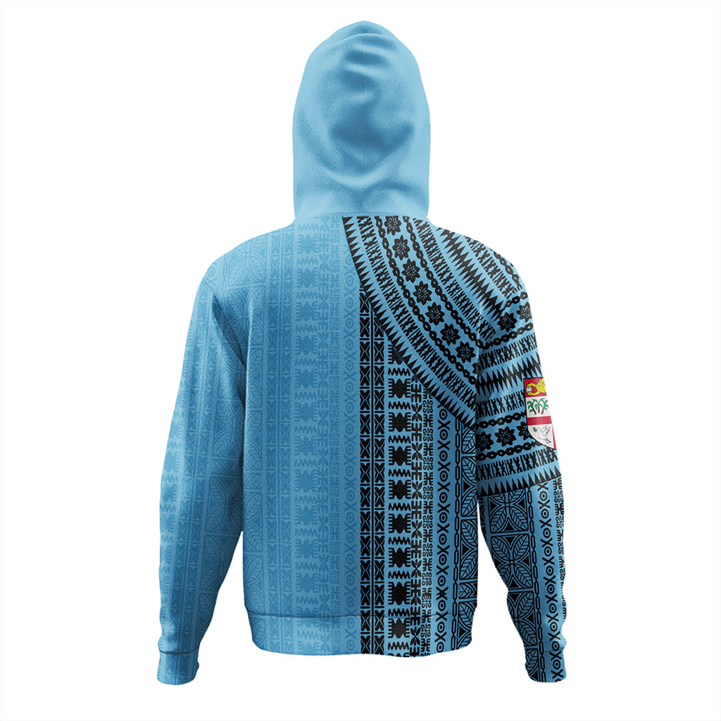 Fiji Hoodie Bula Pattern Half Concept