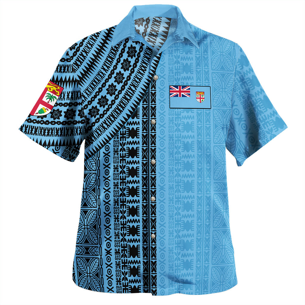 Fiji Hawaiian Shirt Bula Design Style