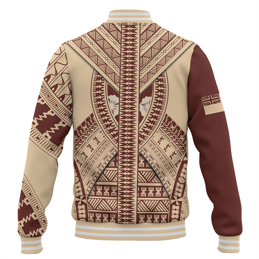 Fiji Baseball Jacket Bula Design Style
