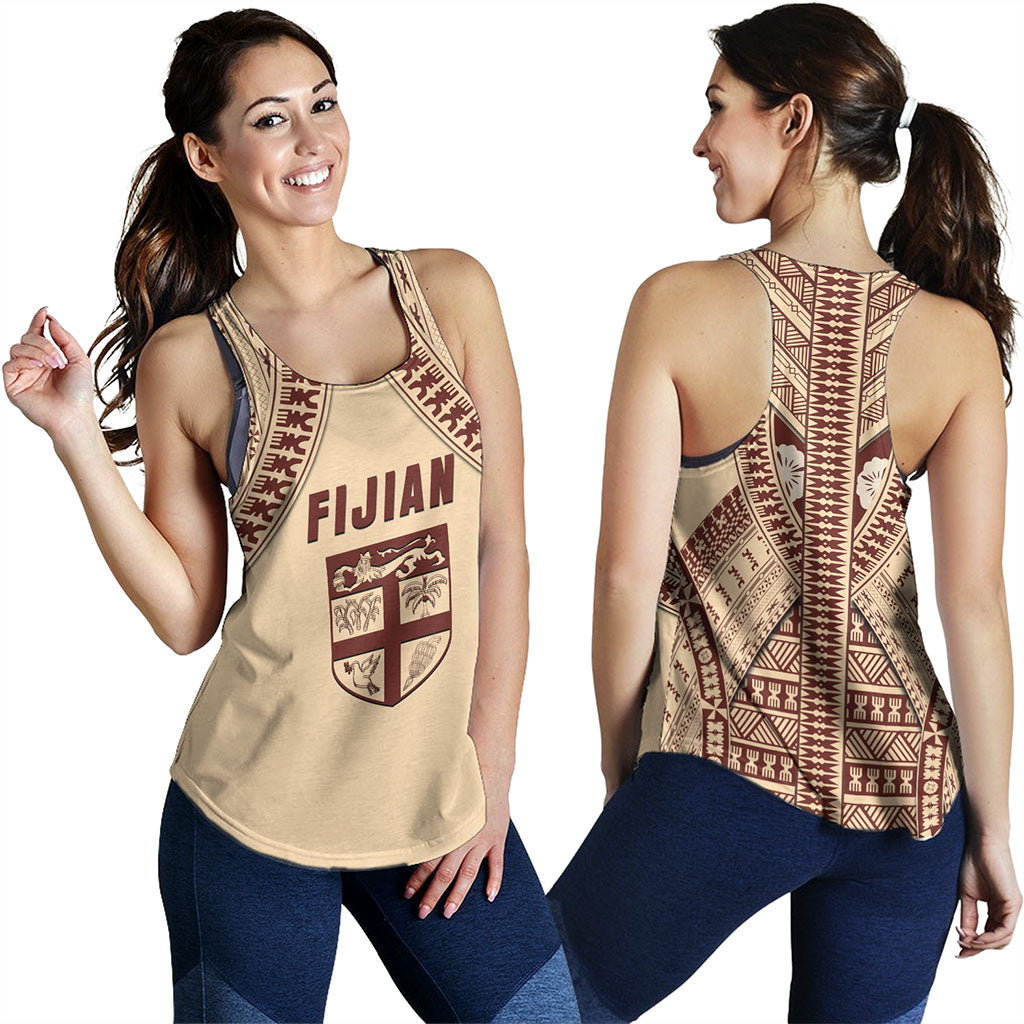 Fiji Women Tank Bula Design Style