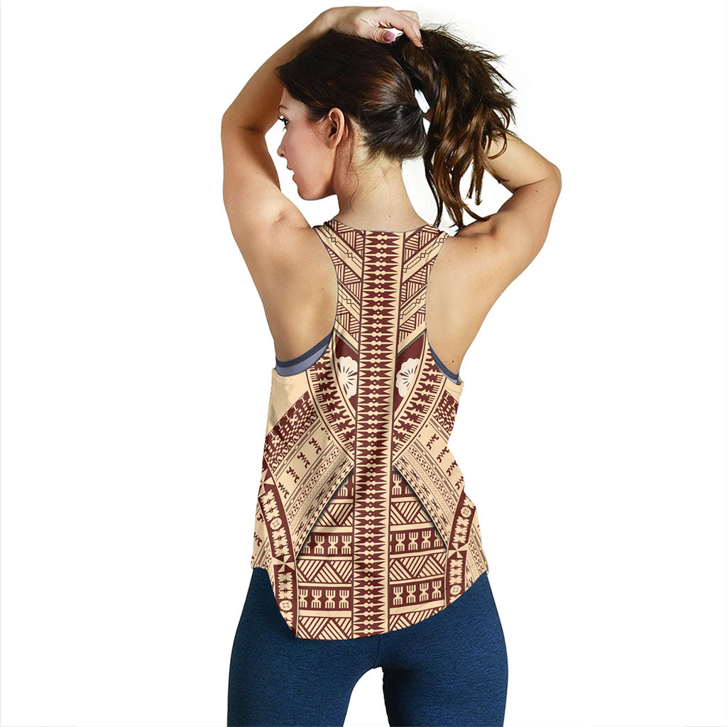Fiji Women Tank Bula Design Style