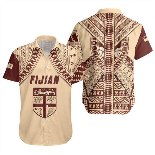 Fiji Short Sleeve Shirt Bula Design Style
