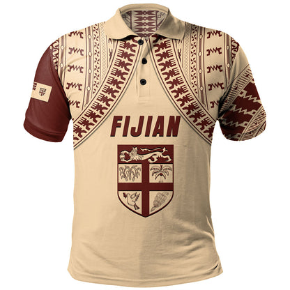 Fiji Polo Shirt Bula Design Style