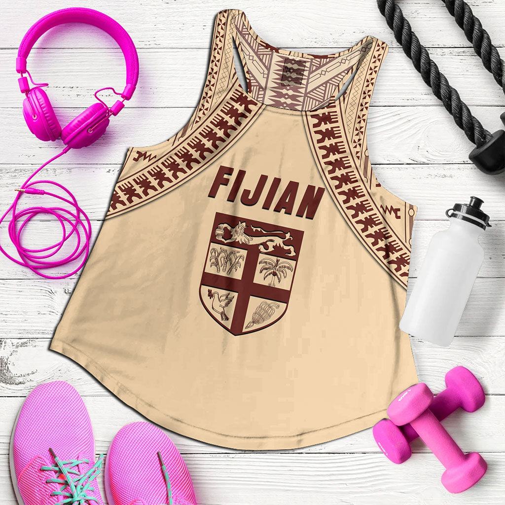 Fiji Women Tank Bula Design Style