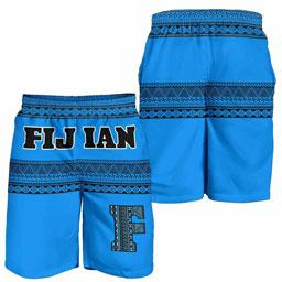 Fijian Men Short - Tapa Pattern