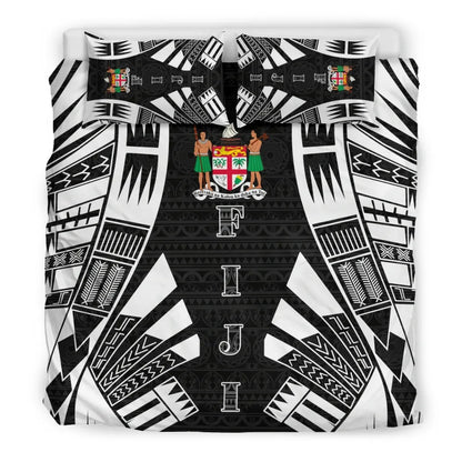 Fiji Duvet Cover Set - Polynesian Tattoo