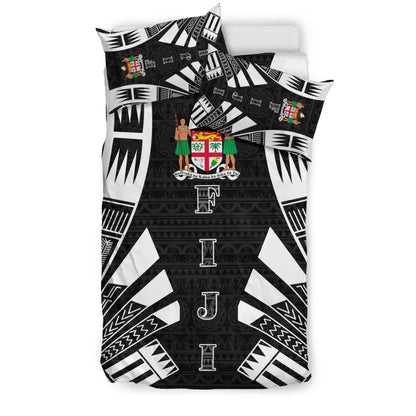 Fiji Duvet Cover Set - Polynesian Tattoo