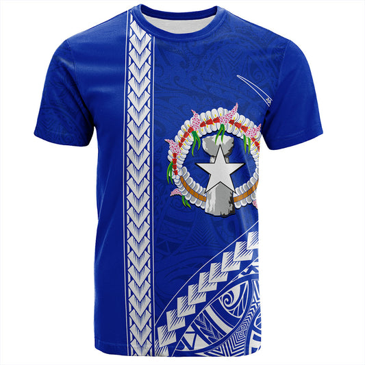 Northern Mariana Islands T-Shirt Coat Of Arms Polynesian Tribal