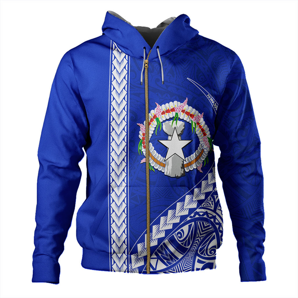Northern Mariana Islands Hoodie Coat Of Arms Polynesian Tribal
