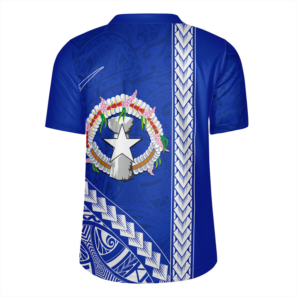 Northern Mariana Islands Rugby Jersey Coat Of Arms Polynesian Tribal