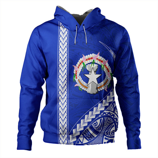 Northern Mariana Islands Hoodie Coat Of Arms Polynesian Tribal
