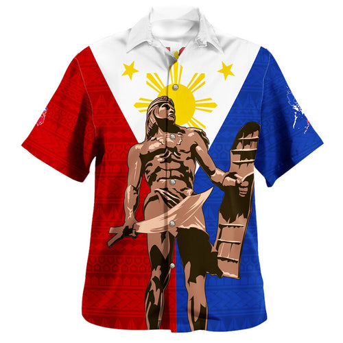 Philippines Filipinos Hawaiian Shirt Custom Flag Tribal Lapu Lapu