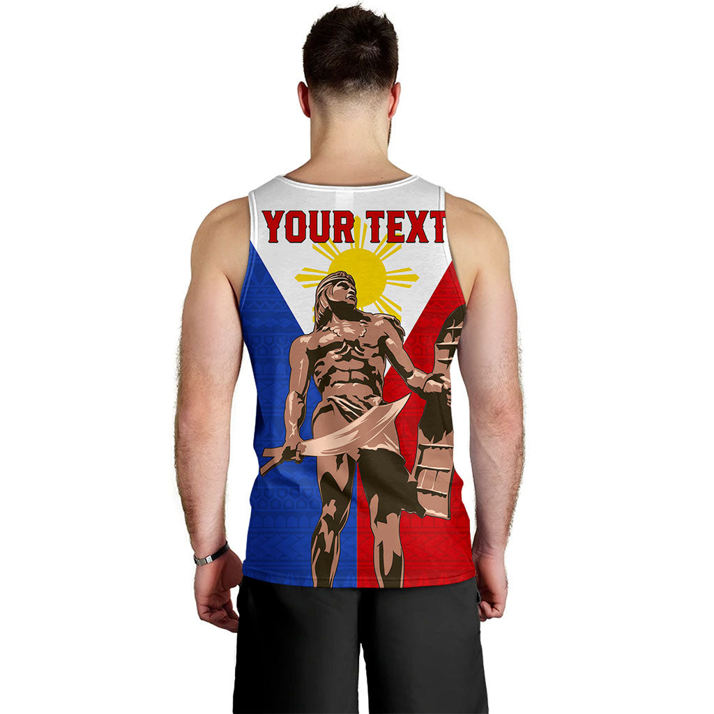 Philippines Filipinos Tank Top Custom Flag Tribal Lapu Lapu