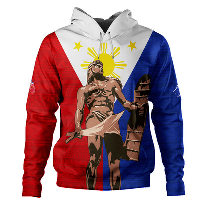 Philippines Filipinos Hoodie Custom Flag Tribal Lapu Lapu